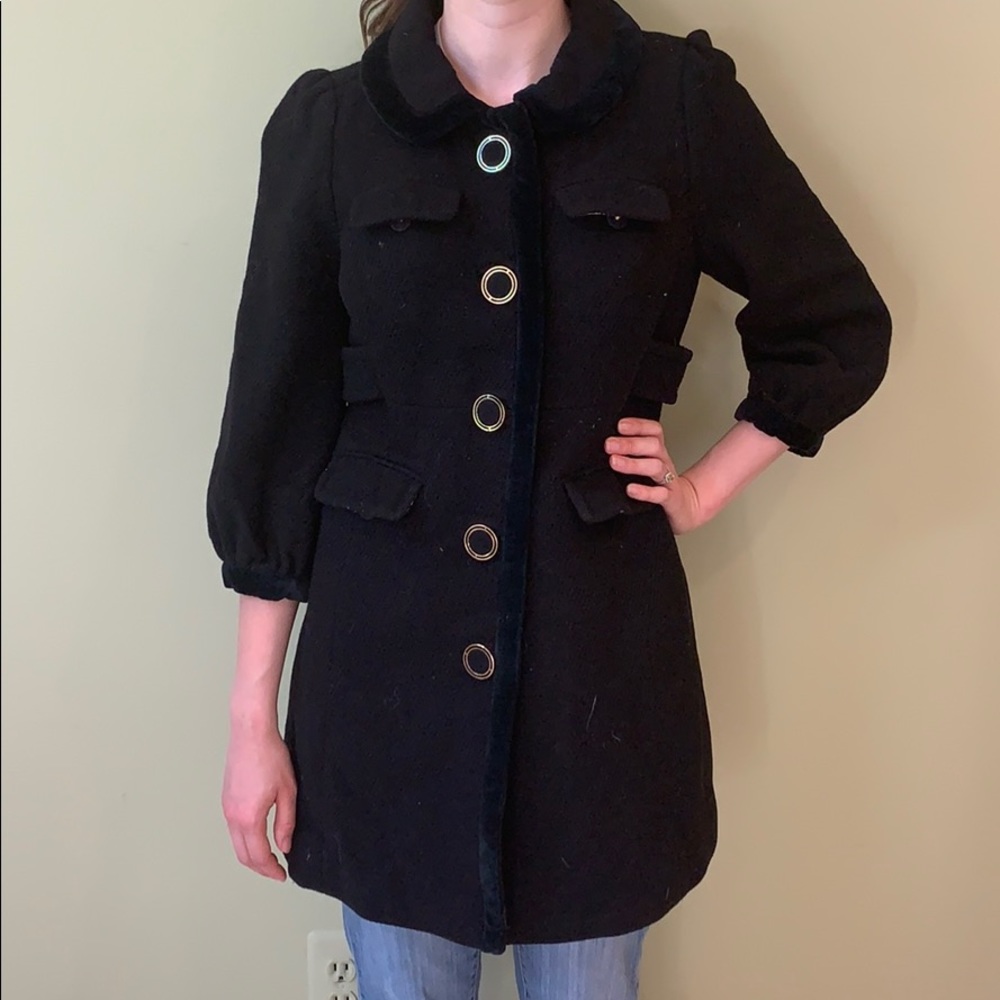 Juicy Couture Velvet Trim Bracelet Jacket